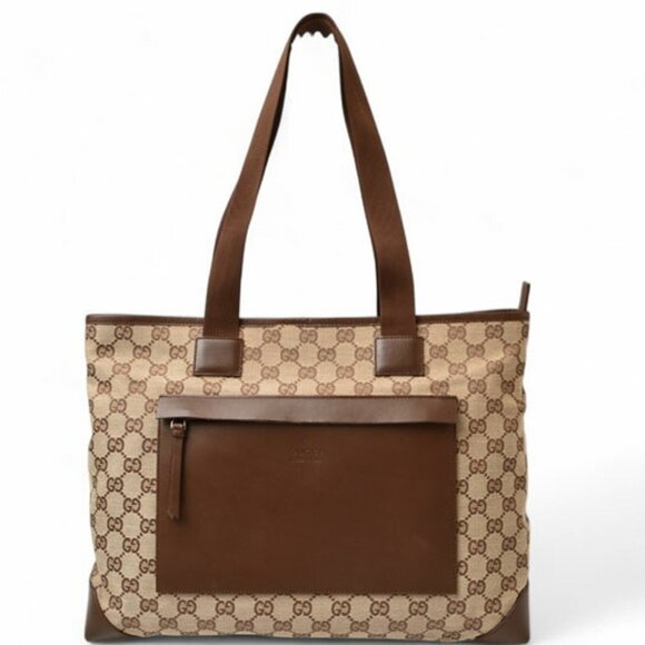 GUCCI Brown Tote Bag - Picture 1 of 15